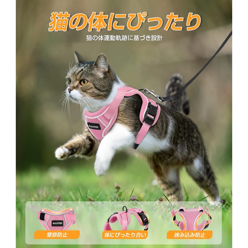 Cat Harness Leash for Cats, Dedicated Harness, Cat Towing Rope,