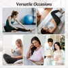 Geyoga 3 Pack Womens Maternity Pants Over The Belly Stretchy