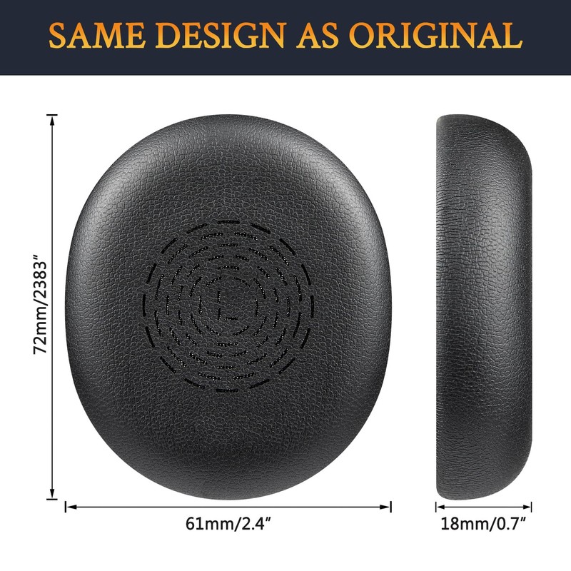 SOULWIT Replacement Ear Pads for Jabra Evolve2 65 Flex (Not