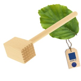 Hofmeister Holzwaren Wooden Meat hammer made from beech wood