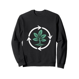 Eco Plant Cycle Recycling Design for Nature lifestyle Sweatshirt