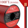 100FT 12 Gauge Wire, 2 Conductor Red & Black Electrical