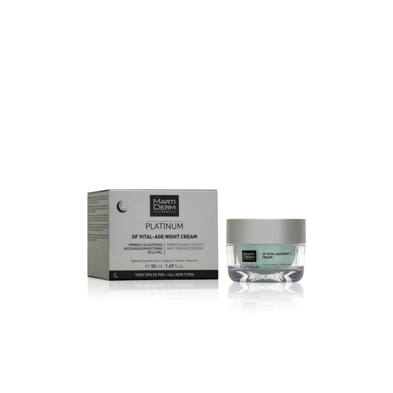 MartiDerm Gf Vital-age Crema de noche nutre e hidrata -