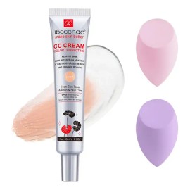 Cc Cream Foundation Rica En Centella Asiática, Hidratante E