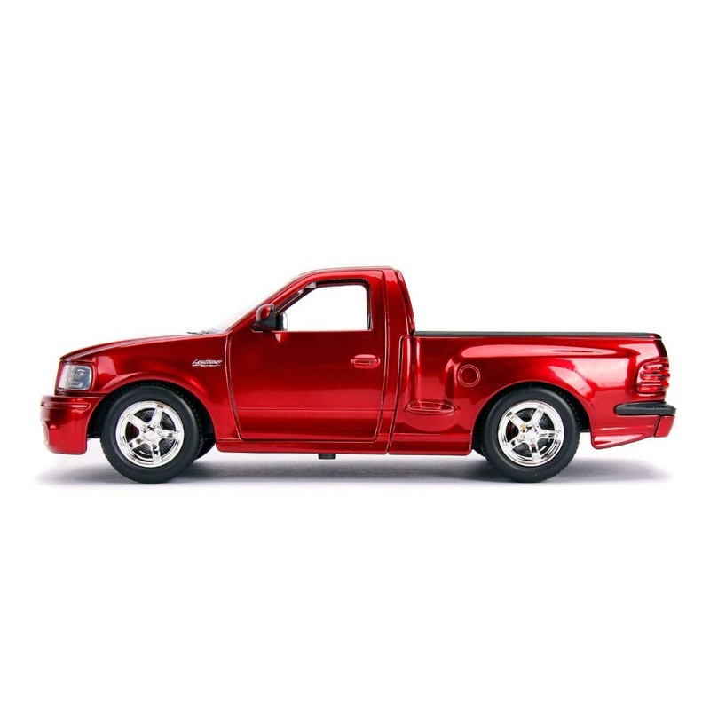 Jada 1999 Ford F-150 SVT Lightning Pickup Truck Rot Red