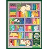Cobble Hill 1000 Piece Puzzle - Rainbow Cat Quilt -