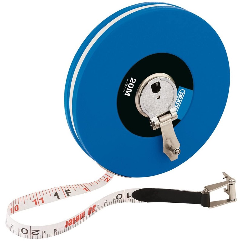 Draper 88215 Expert 20m / 66 feet Fibreglass Measuring Tape
