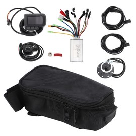 Electric Bike Bicycle Scooter 24V 36V 48V 17A Speed Controller EN06 Display Set with Power Assist Sensor 130x Thumb Throttle for 250W 350W Motor