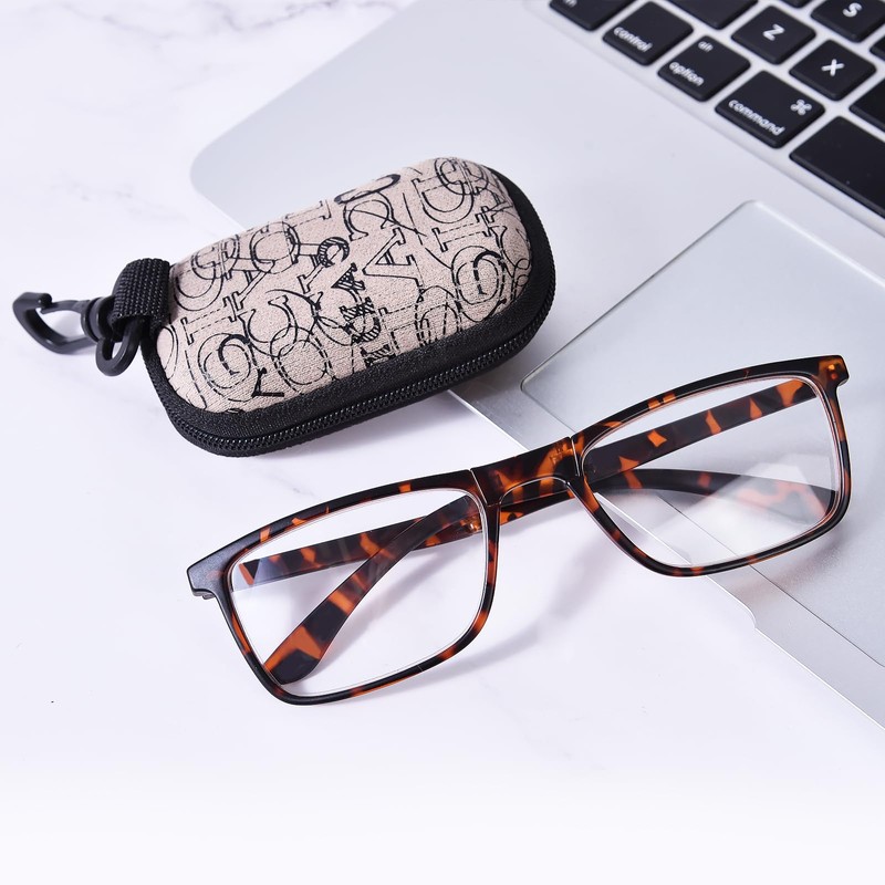 OPTOFENDY Folding Reading Glasses for Women Men, Lightweight Spring Hinge