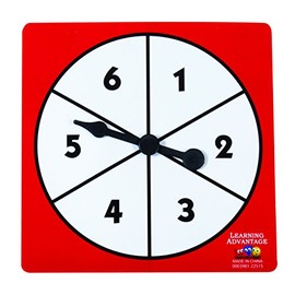 1-6 Number Spinners