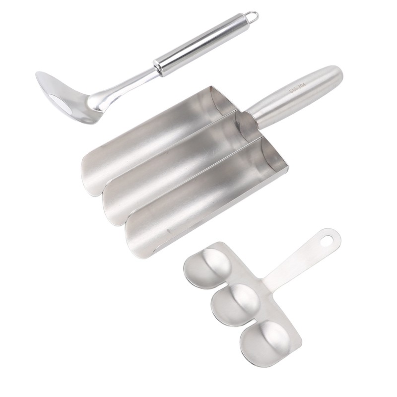 Stainless Steel Kitchen Triple Meatball Maker for Meatball Lovers Home