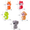 MHDAMAI Animal Finger Puppet Set, Cute Animal Finger Dolls, 10