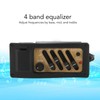 Acoustic Guitar Pickup Preamp Piezo 4 Band EQ Equalizer System