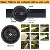 EVILTO Garden Hose Nozzle, High Pressure Hose Spray Nozzle 8