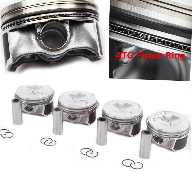 .EA888 ATG Modified Engine Piston&Piston Ring Kit Replacement For A3
