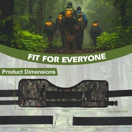 Kuabiz Crap Strap for Pooping in The Woods Portable Outdoor Toilet Solution for Camping Comfort Crap Strap Durable Hands-Free Crap Strap Suitable for Travel Hunting Hiking Fishing