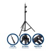 Bluelander Tripie Universal Camara Y Aro De Luz Extendible De