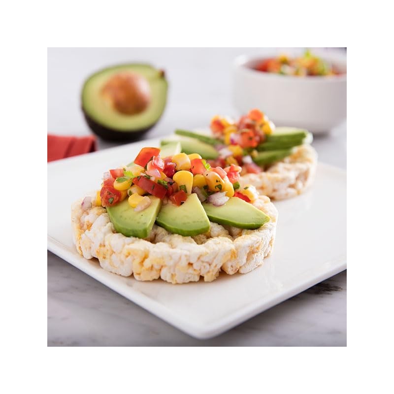 Quaker Large Rice Cakes, White Cheddar, 5.5 Oz, Pack of