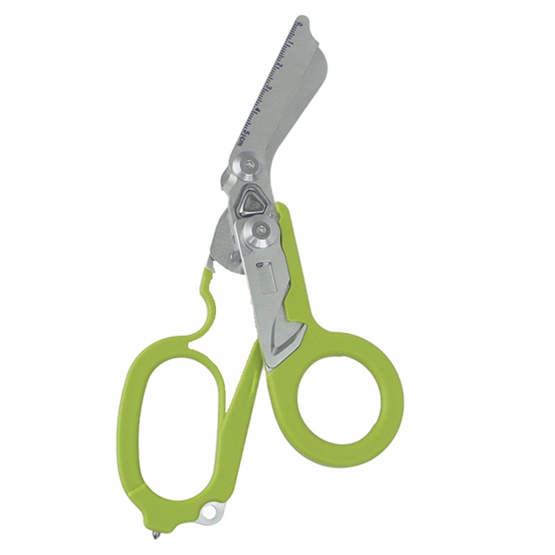 Emergency Response Shears Stainless Steel Multifunctional Foldable Scissors Pliers for