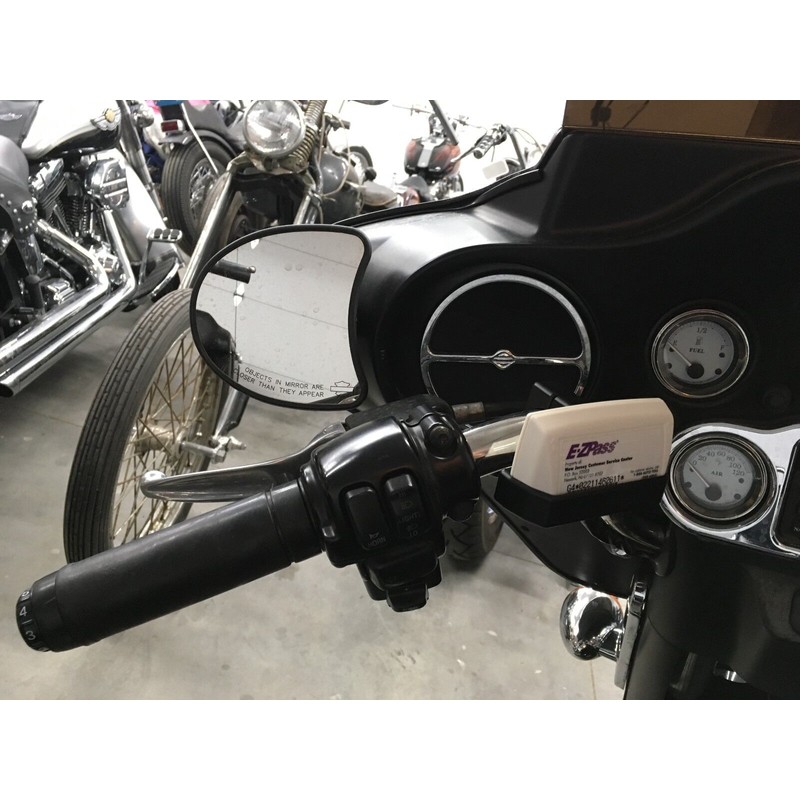 EZ Pass Motorcycle Holder handle bar clamp 1 inch