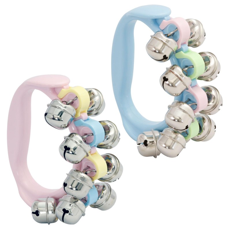 Kikutani HB-10 Ring Bell, Hand Bell, 10 Bell, Pink