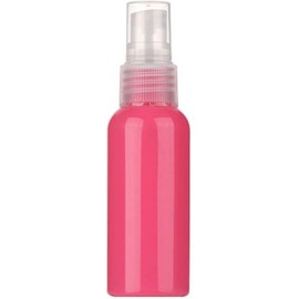 HODASHI 1 Pc Mini Spray Bottles, 2oz/50ml Empty Fine Mist Plastic Mini Travel Bottle, Small Refillable Liquid Containers for Perfume, Beauty Products (Rose Red)