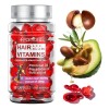 Vitaminas Para El Cabello A, C, E Pro B5, De Qsfpoeroes, D