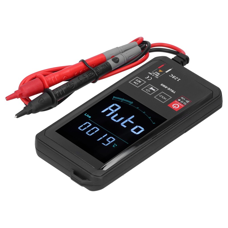 HY128C Intelligent Multimeter Touch Screen Digital Multi Display Frequency Temperature