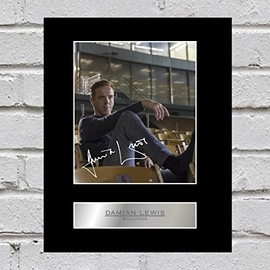 Damian Lewis Signed Mounted Photo Display Billions #2