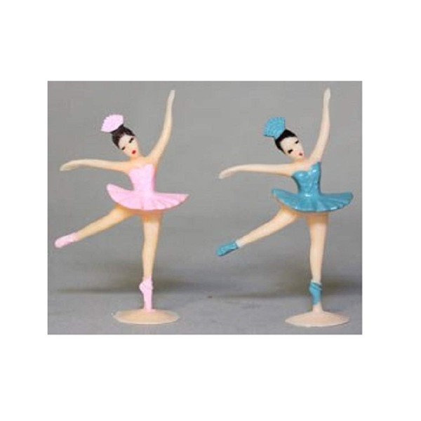 Ballerina Ballet Cupcake Toppers Cake Decoations Pack of 24 A1 bakery supplies
