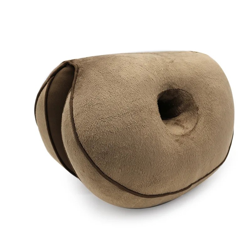 Dual Comfort Memory Foam Seat Cushion – Double Hollow Pelvic