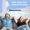 BENECREAT White Vent Filter Media, Electrostatic Air Filter Roll Air