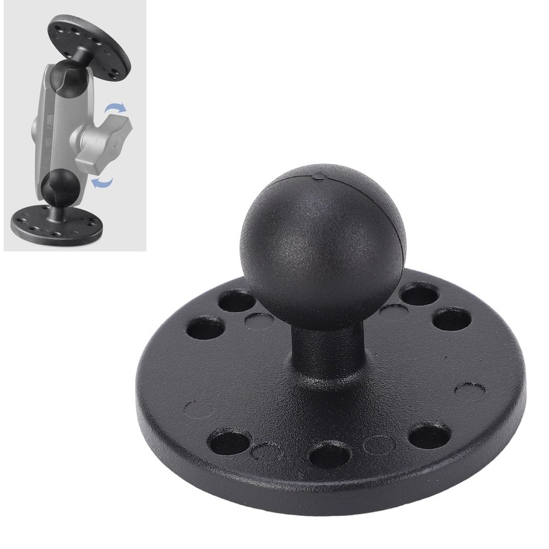 Mounts Circular 1" Ball 1" Aluminum Alloy Ball Mount with