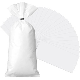 Honeydak 1500 Pack White Wild Game Meat Bags for Freezer 1.5 lb 10.4 x 4.4 inch Ground Meat Freezer Packing Bags Pack Venison Beef Processing Storage Bulk with Twist Ties for Outdoor