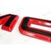 Auto GMC OVERLAY Front Rear Red Black GMC Emblem 2019+