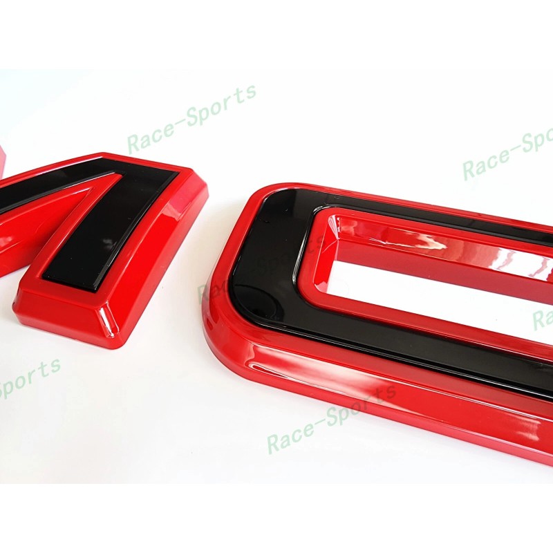 Auto GMC OVERLAY Front Rear Red Black GMC Emblem 2019+