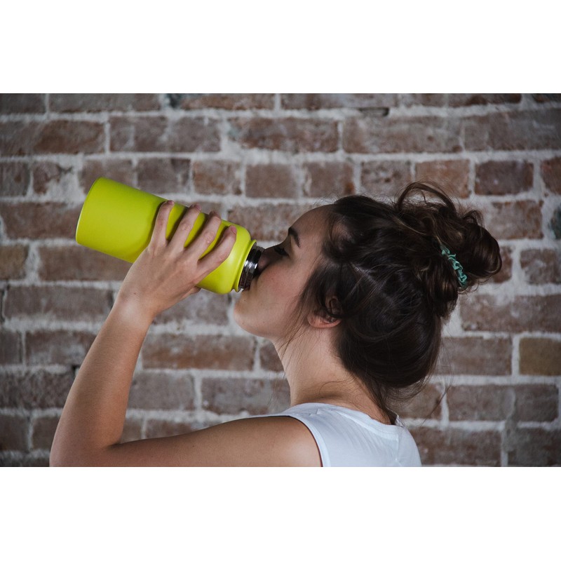 FIFTY/FIFTY 34oz - Stainless Steel Bottle-3 Finger Grip Cap