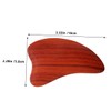 TOVINANNA 2pcs Gua Massage Tool for Back Face and Natural