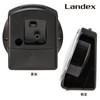 LANDEX YT5304BK Alarm Clock, Black, Luminous King, Analog, Snooze, Light