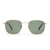 Le Specs Neptune Deux Sunglasses, Gold Khaki Mono Polarized, One