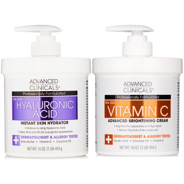 Advanced Clinicals Advanced Clinicals Hyaluronic Acid Body Lotion + Brightening