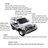 Automotive Thermal Acoustic Insulation Heat Shield Sound Deadening Material 200