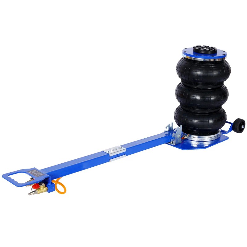 3T Blue Air Jack Pneumatic Jack with 3 Bag 6600lbs