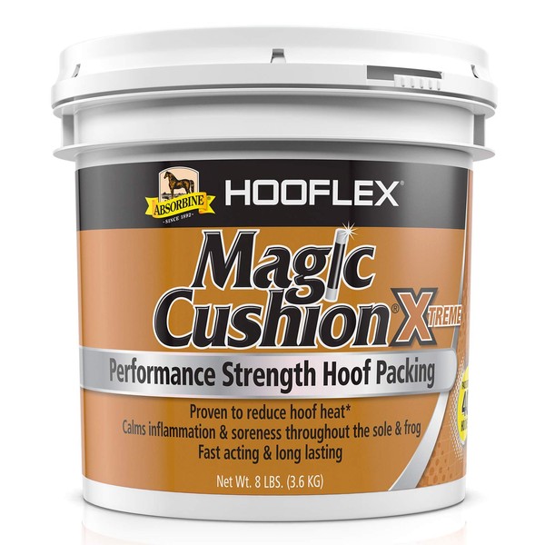 Absorbine Hooflex Magic Cushion Xtreme Hoof Packing, Veterinary Formulated Strong,