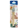 Stylex 35044 - Brush Set with 3 Flat Bristle Brushes