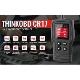 Thinkcar CR17 OBDII Scanner Auto OBDII Code Reader Engine Fault Diagnostic Tool