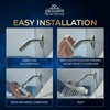 Luxury Rainfall Shower Head - High-Pressure showerhead Jets, rain shower
