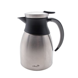 ZOLLNER24 Stainless Steel Thermos Flask, 1 Litre, Quick Tip Closure, 20 Hours Heat Retention