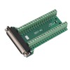 DB37 Breakout Connector Terminal Board Straight PCB Insulated Anti Interference