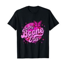 Retro Disco Ball in My Boone Era Shirt Men Women T-Shirt